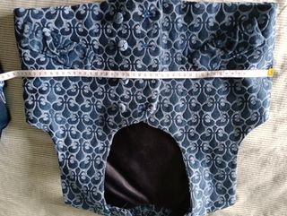 Chaleco fallero niño azul-gris