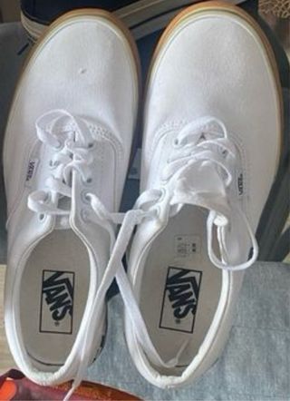 Vans blancas - zapatillas