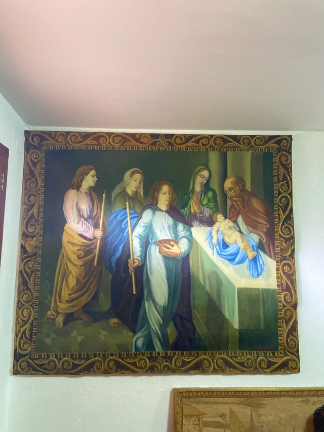 Óleo sobre tela, Mingol