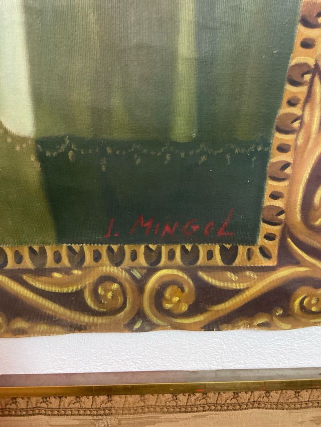 Óleo sobre tela, Mingol