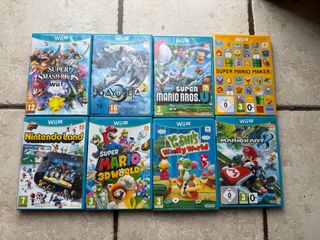 8 Juegos Nintendo Wii U