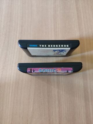 Videojuego Sonic 3 y Sonic Sega Megadrive 