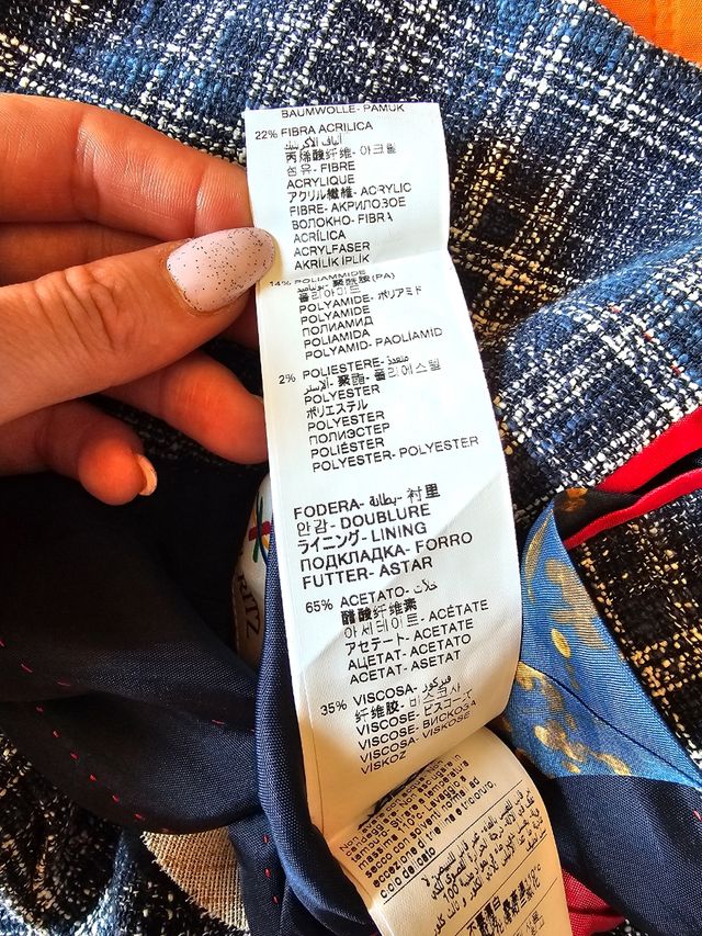 Giacca Manuel Ritz blu a quadri tg.46