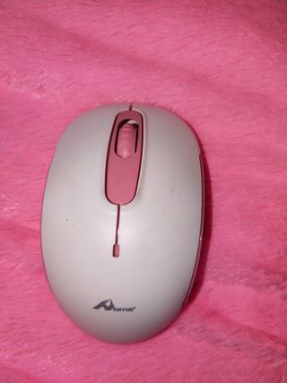 Ratón inalámbrico Aome rosa