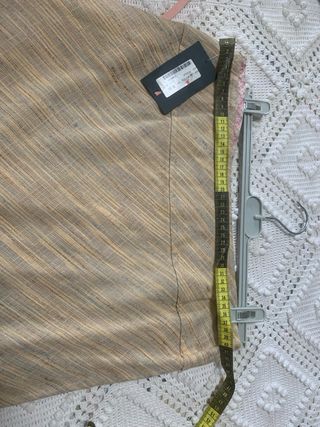 Traje lino beige