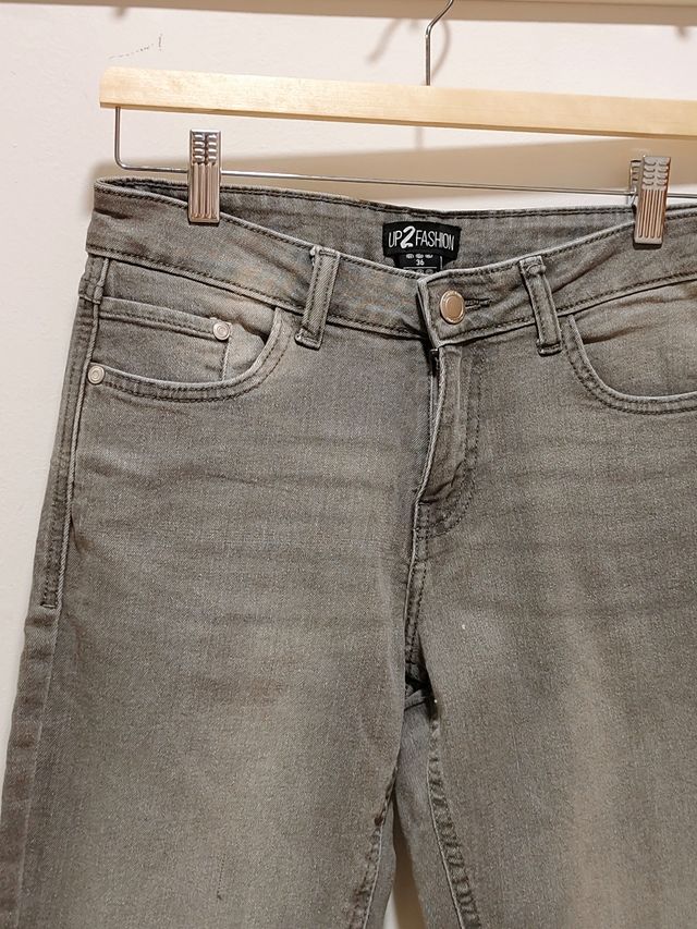 Jeans UP2FASHION grises talla S