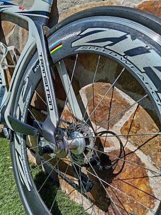 CHOLLO! Bicicleta crono Specialized Transition