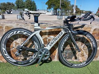 CHOLLO! Bicicleta crono Specialized Transition