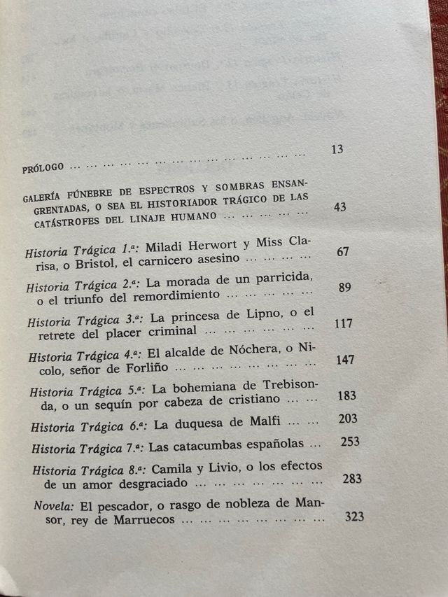 Galería Funebre. Biblioteca de Visionarios