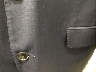 Traje Zara azul marino - Talla L
