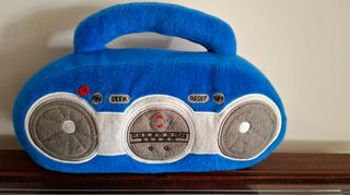 Radio giocattolo peluche