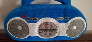 Radio giocattolo peluche