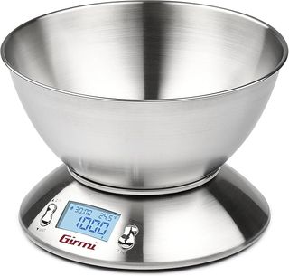  Báscula de cocina electrónica, cuenco de acero