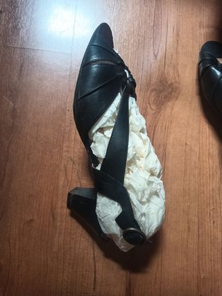 Sandalias tacón Clarks anchas talla 41