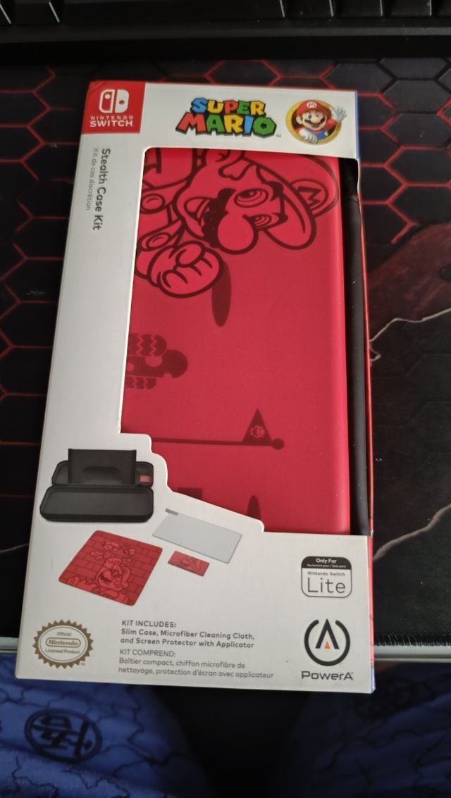 Funda Nintendo Switch Lite Super Mario