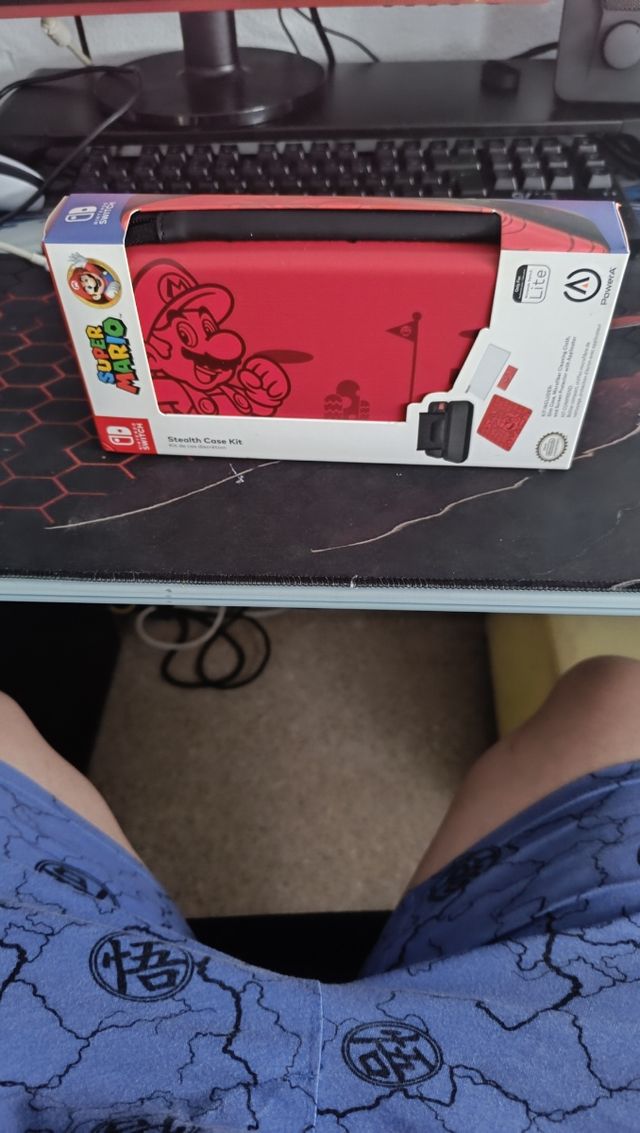 Funda Nintendo Switch Lite Super Mario