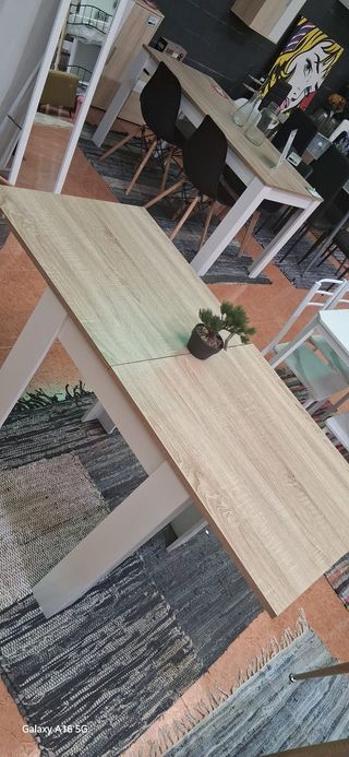 MESA NUEVA DE MADERA EXTENSIBLE 