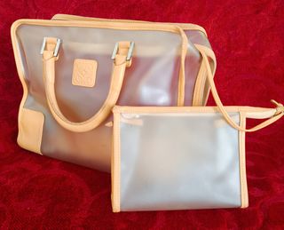 Bolso Amazonas edición limitada transparente beige