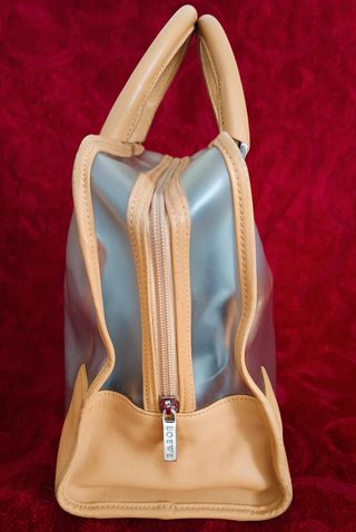 Bolso Amazonas edición limitada transparente beige