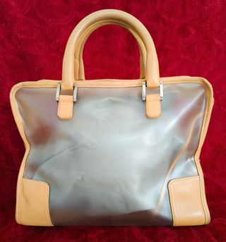 Bolso Amazonas edición limitada transparente beige