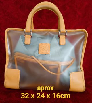 Bolso Amazonas edición limitada transparente beige