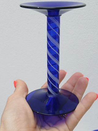 Portacandele vetro Murano