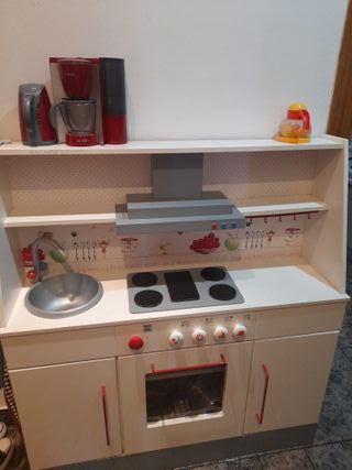 Cocinita juguete madera infantil