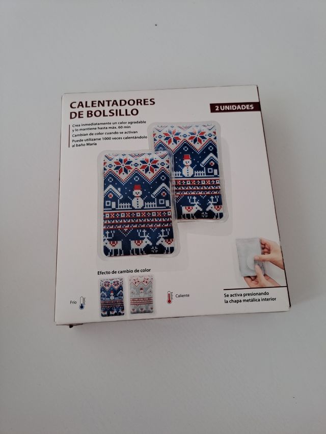 Calentadores Bolsillo Invierno - 2uds