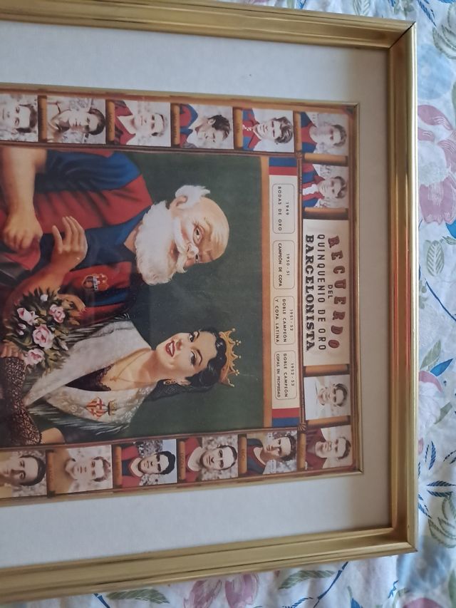 Recuerdo Quinquenio Oro Barça Escucho ofertas