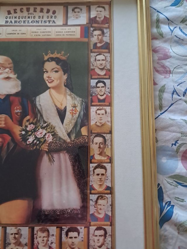 Recuerdo Quinquenio Oro Barça Escucho ofertas