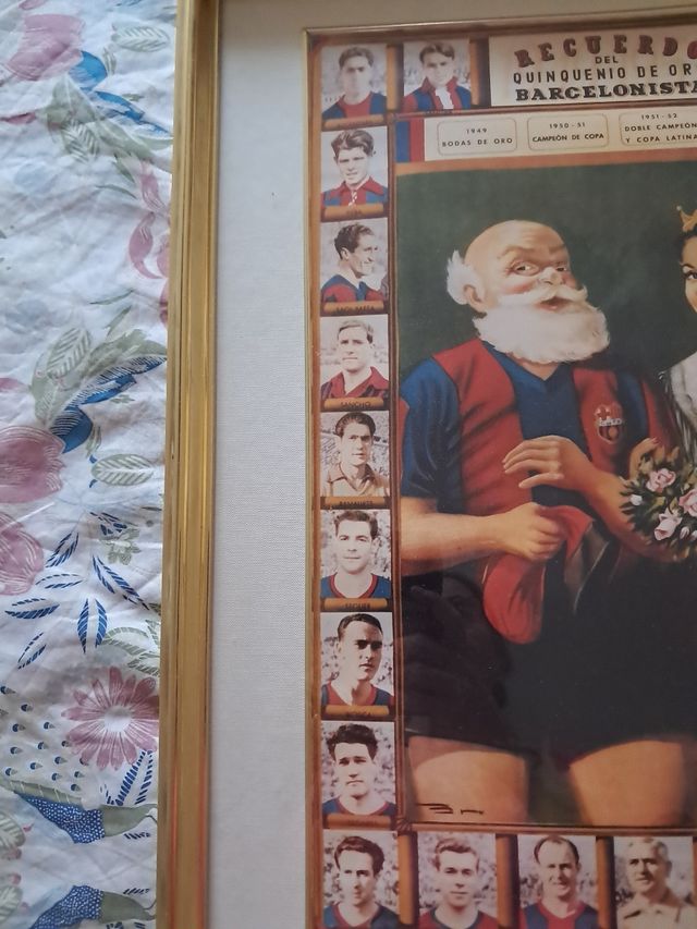 Recuerdo Quinquenio Oro Barça Escucho ofertas