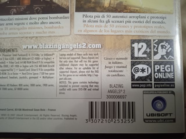 Blazing Angels 2 - PC DVD-ROM ITA