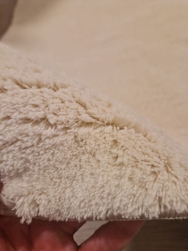 Alfombra Felpa Beige 150 x 120