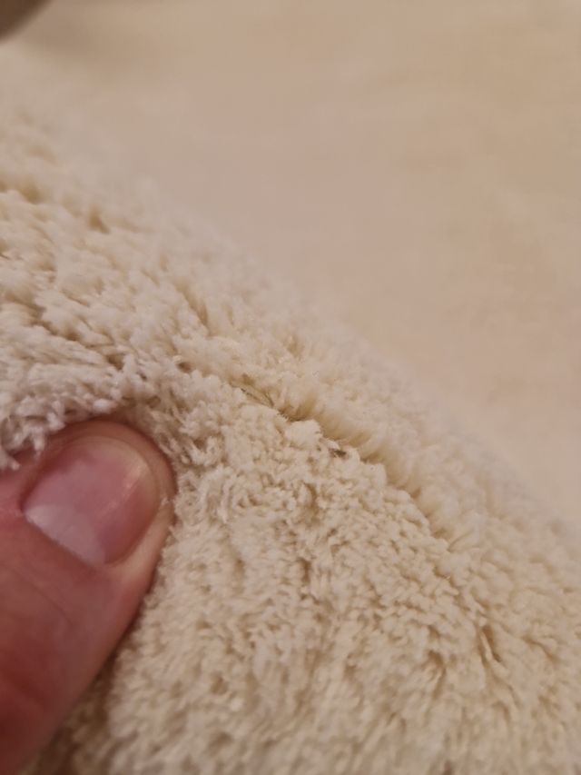 Alfombra Felpa Beige 150 x 120