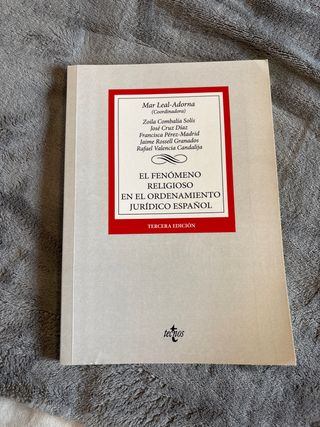 El fenómeno religioso en el ordenamiento jurídico