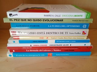 Lote libros autoayuda, mejora personal