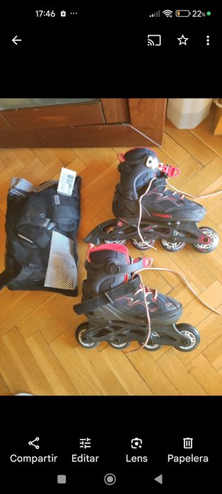 Patines Oxelo Decathlon niño XS