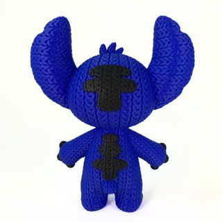 Figura stich grande estilo crochet impresa 3D