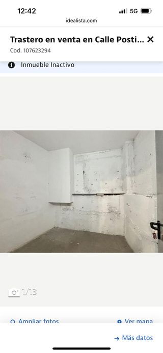 Inversion 5 trasteros en venta