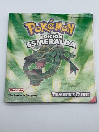 Pokémon Esmeralda GBA + guia Edición Española