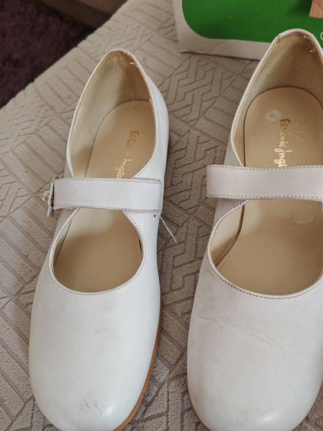 Corte Inglés Manoletinas Gloria Ortiz Zapatos De ComuniÃ³n El