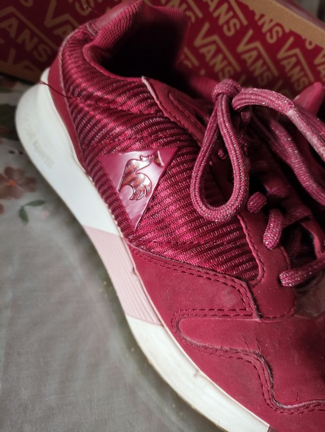 Zapatillas Le Coq Sportif Omega X rojas