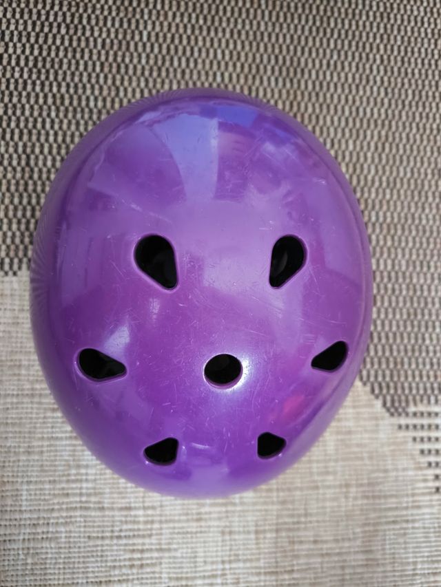 Casco Oxelo PLAY 5 morado 50-54cm