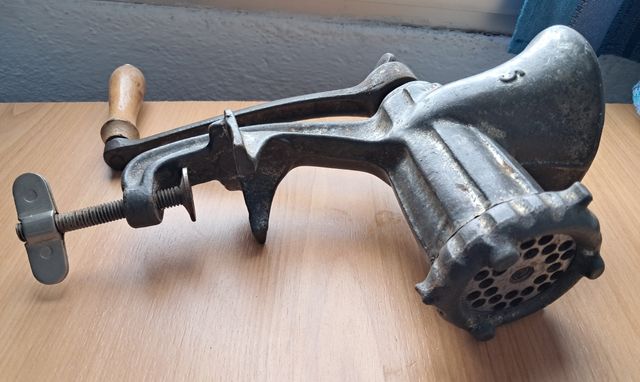 Trituradora carne vintage antigua