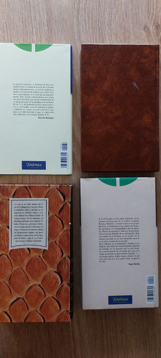 4 libros Literatura latinomericana 