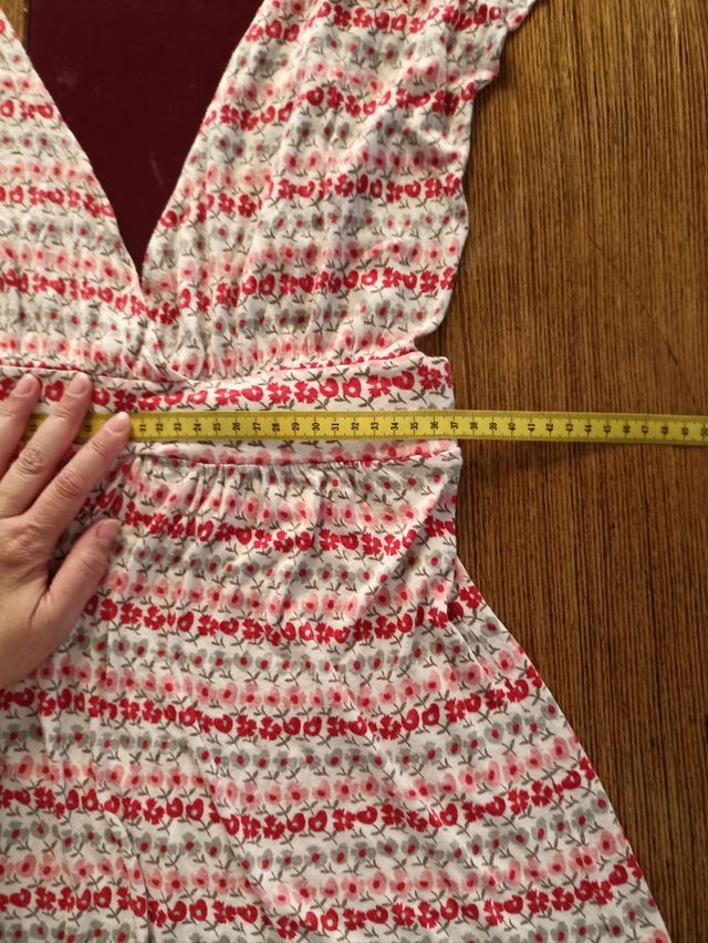 Vestido Pepe Jeans - Rojo y Blanco - Talla M