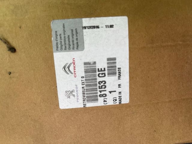 Retrovisor Peugeot Expert Izquierdo