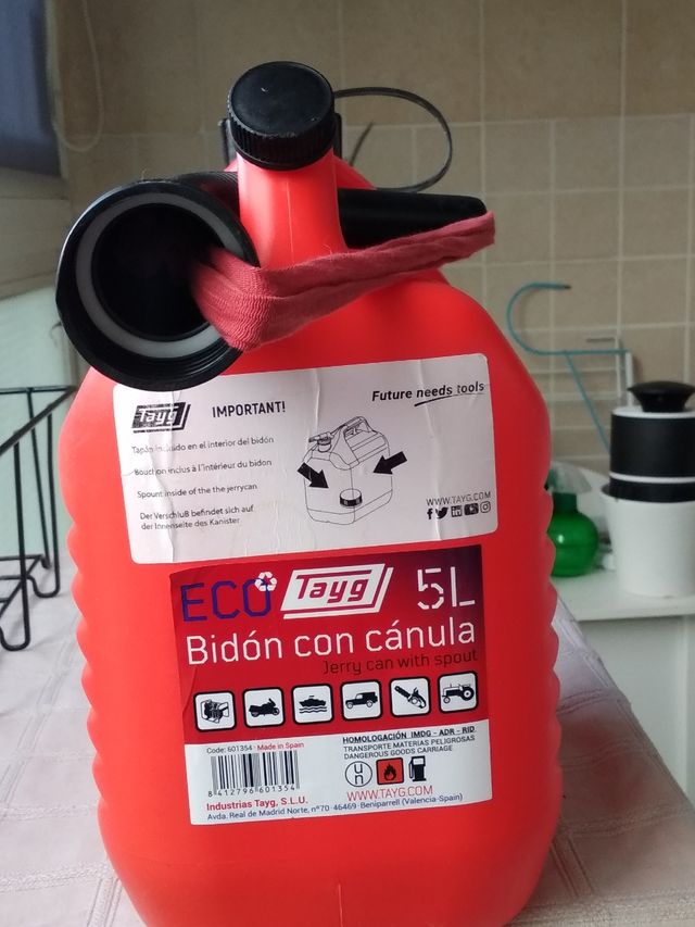 Bidón 5L con cánula - Tayg