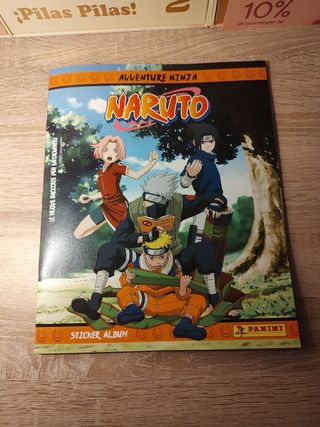 Album Sticker Naruto Panini