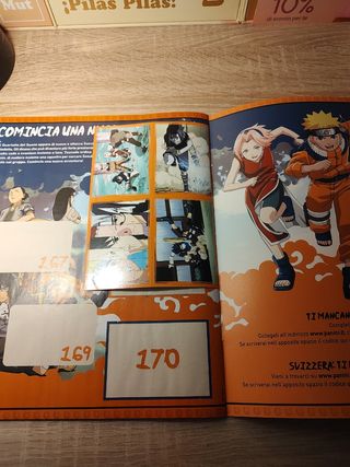 Album Sticker Naruto Panini